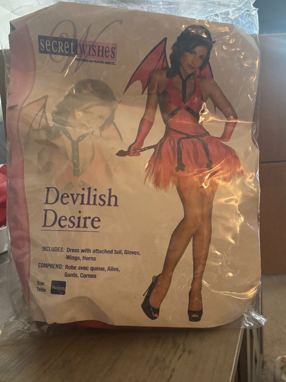 Devilish Desire women's adult costume medium
